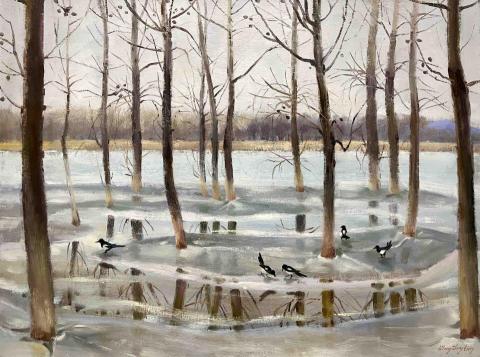 王中亭 - 寫生油畫作品