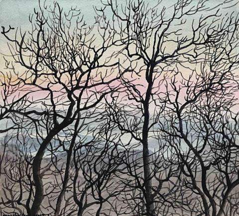 王中亭 - 水彩畫作品