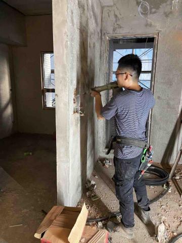 麒程水電工程行 - 磚牆配管