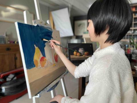 王中亭 - 家教上課中