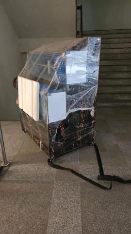 高文郁 - 商業魚缸樓梯搬運上樓