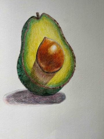 Liberty Land自由之境藝術工作室 - 中國附醫樂齡色鉛筆課程學生作品