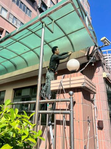 前瞻數位監控行 - 線路查修