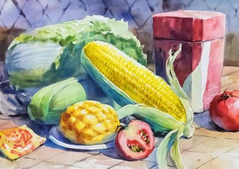 徐逸宸 - 2小時水彩習作