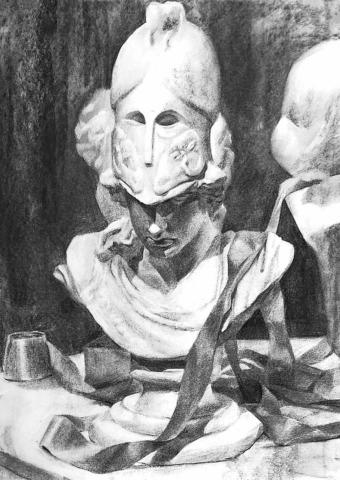 徐逸宸 - 石膏像靜物練習