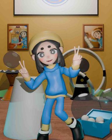 徐士甯 - IP人物形象建模