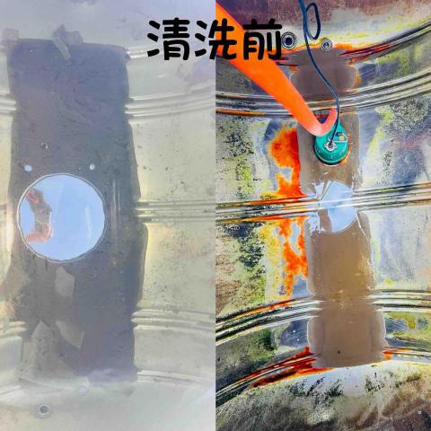 717清洗水塔特工隊（花蓮區） - 清洗前