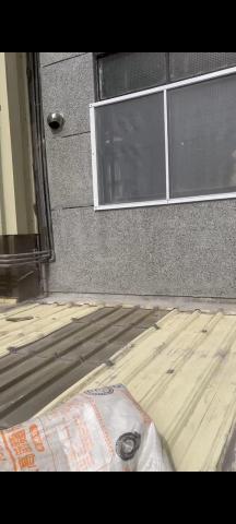 陳泰源 - 屋頂浪板，外牆抿石，鋁門窗換新工程