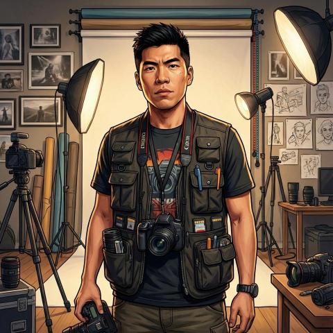 提供手機服務的專家蔡先生