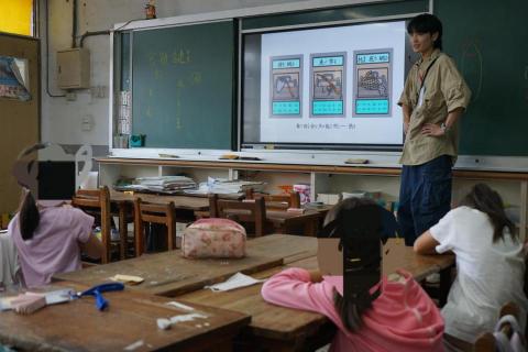 陳元得 - 營隊上課情形