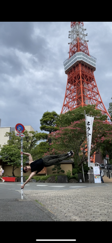 阿齊教練 - 人體國旗（近幾年在練的街頭健身）