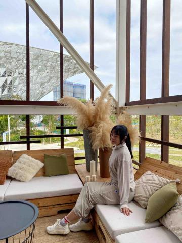 提供北斗甜點服務的專家潘彤聿