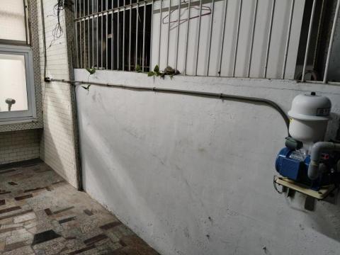 瑋成水電裝修工作室 - 施工後：按裝加壓馬達