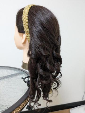 雯雯彩粧師 - 宮庭捲髮造型2