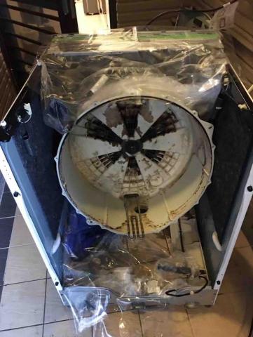 潔立剋 - 清洗前