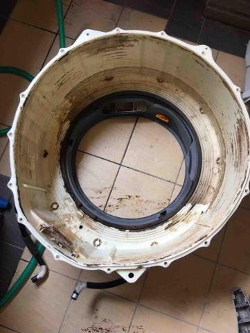 潔立剋 - 清洗前