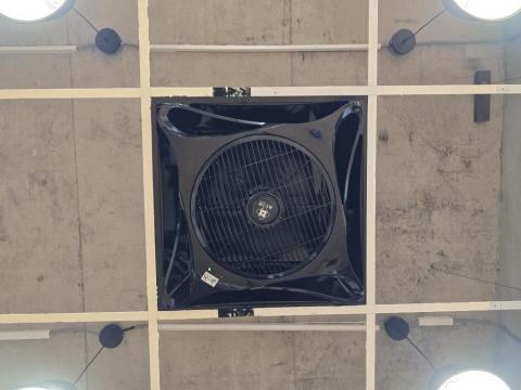 佳銓水電空調工程行 - 輕鋼架循環扇安裝