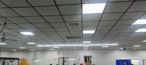 宋朝企業行 - 工廠燈具安裝