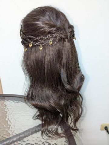 雯雯彩粧師 - 異國風情髮型1