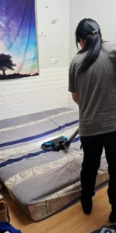 吳宜玲 - 雙人床墊專業拍打機除塵蟎