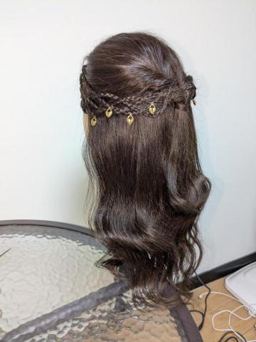 雯雯彩粧師 - 異國風情髮型2