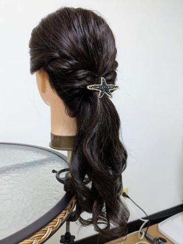 雯雯彩粧師 - 簡約編髮造型1