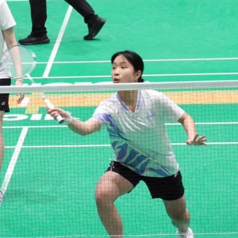 提供羽球規則服務的專家張詠晴