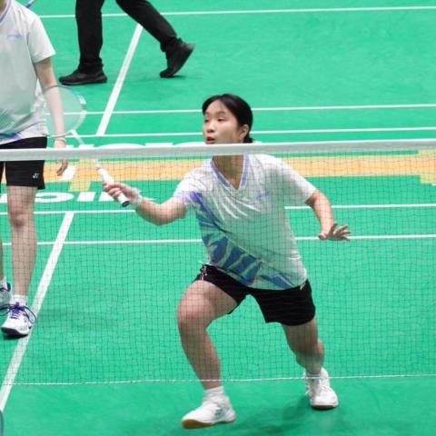 提供羽球規則服務的專家張詠晴