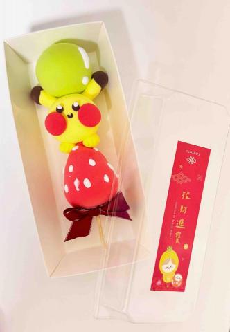 姚采伶 - 黏土課-作品範例（糖葫蘆）