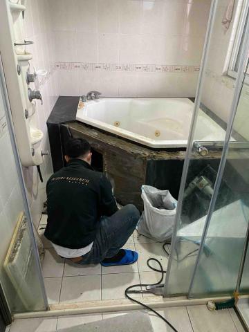阮先生 - 浴室防水施工前