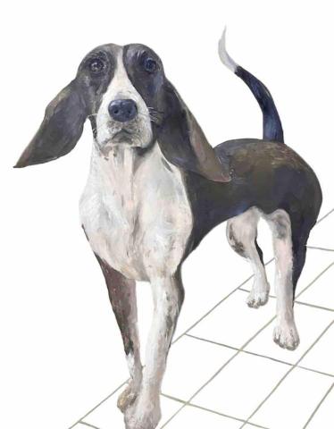 許詠宜 - 樂樂 油彩 2024 162cm&times;130cm