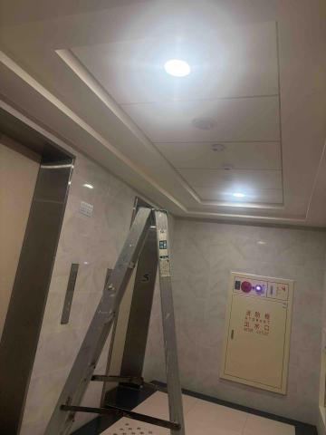 捷藝水電 - 大樓梯廳崁燈 故障更換