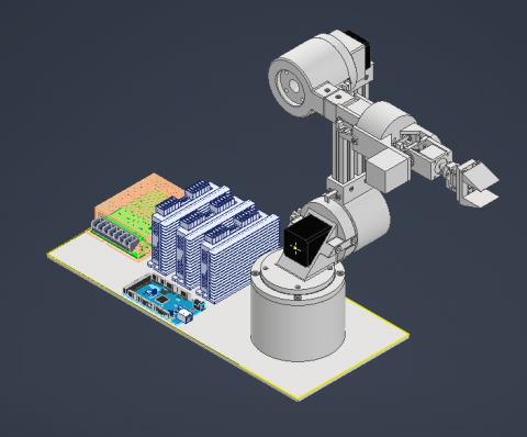 郭瀚文 - 機械手臂機構設計