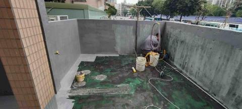 油漆阿國 - 杭州南路中正紀念堂案場防水工程