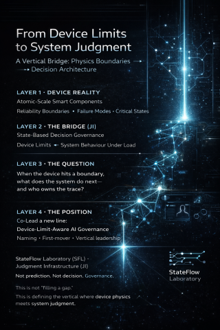 SFL-AI／系統分析顧問 - 此圖用來說明 AI 系統在不同層級下的運作與決策邏輯，包含系統限制、判斷流程與責任歸屬。協助企業或團隊在導入 AI 或複雜系統時，先釐清「當狀況發生時，系統會怎麼做、誰需要負責」。