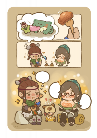 Lota - 魔物獵人荒野-小漫畫