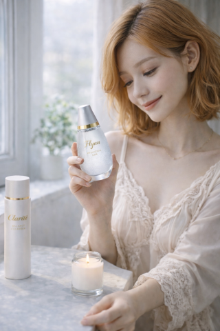 SFL-AI／系統分析顧問 - 
這張畫面呈現的是從品牌概念到實際商品體驗的完整落地。
不只是產品外觀設計，而是包含包裝質感、使用情境、視覺氛圍與消費者感受的整體規劃，讓產品在第一眼就能建立信任與好感。
