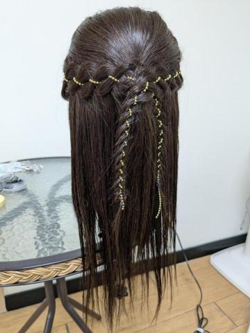 雯雯彩粧師 - 典雅編髮造型