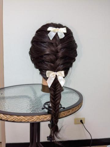 雯雯彩粧師 - 魚骨編髮造型