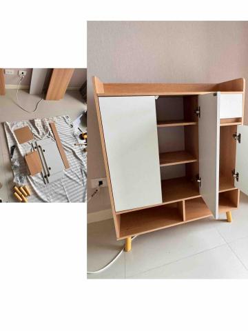 慶 傢俱組裝 - 1/12 萬華 （淘 中型鞋櫃