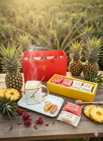 大仁哥 - 土鳳梨酥、洛神鳳梨酥