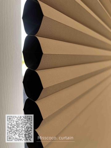 可可小姐窗簾｜地板✨ - 全遮光風琴簾