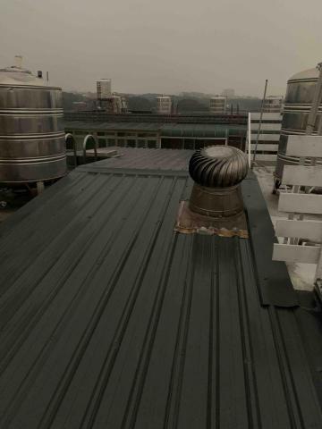 職人@店 - 頂樓屋頂白鐵烤漆三合一翻修工程