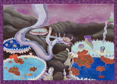 謝喬茵 - 廣告顏料平面創作