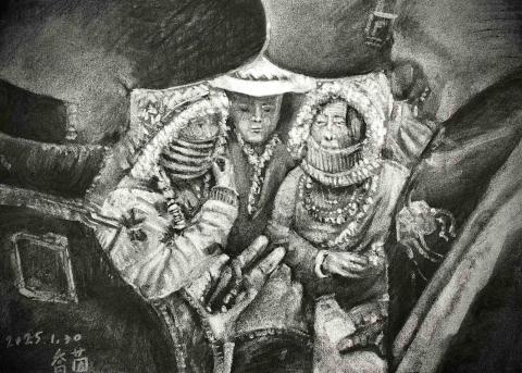 謝喬茵 - 素描作品