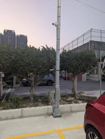 松禾通信有限公司 - 北投振興醫院第五停車場新增監控施工