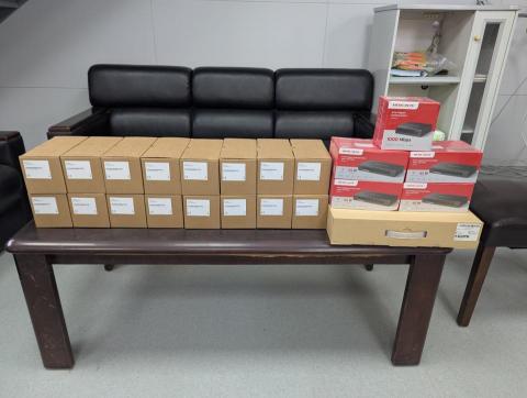 松禾通信有限公司 - 振興觀音廠監控.網路.電話施工