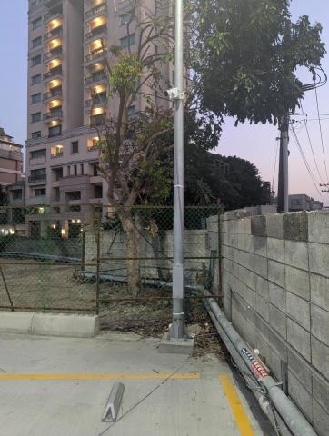 松禾通信有限公司 - 北投振興醫院第五停車場新增監控施工