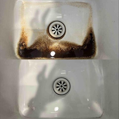 徐文彥 - 洗拖把盆長期污垢、清潔劑殘留礦、硬化