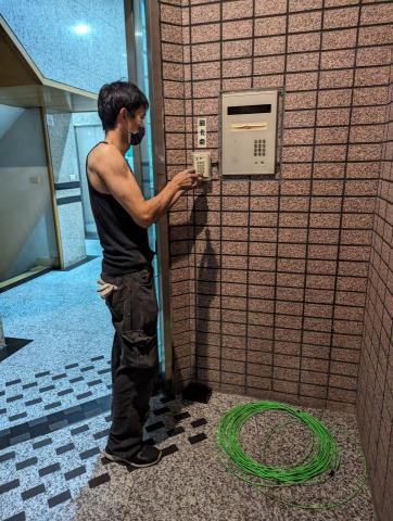 松禾通信有限公司 - 鳳翔花園社區監控.門禁施工